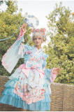 Fantasy Dream In Spring Sakura Embroidery Lolita JSK & Accessories