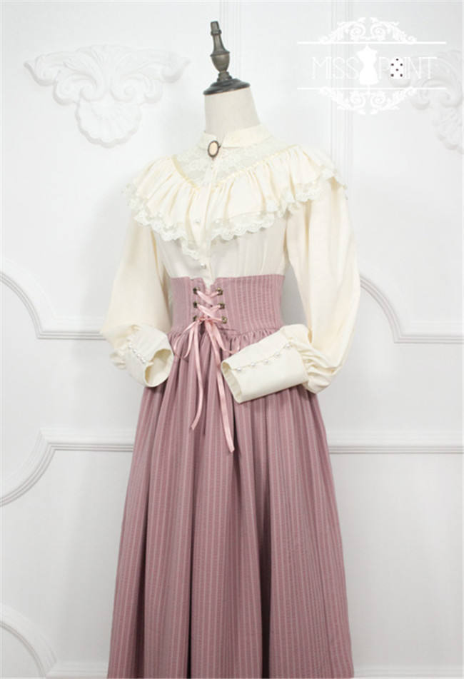 Alpine Maiden~ Vintage Lolita High Waist Skirt -Pre-order