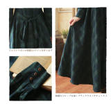 Mori Girl~ Classic Gingham OP Dress Size XL - In Stock