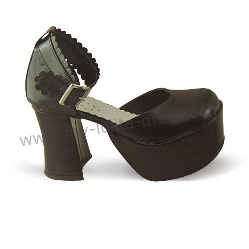 Black Elegant Lolita Sandals