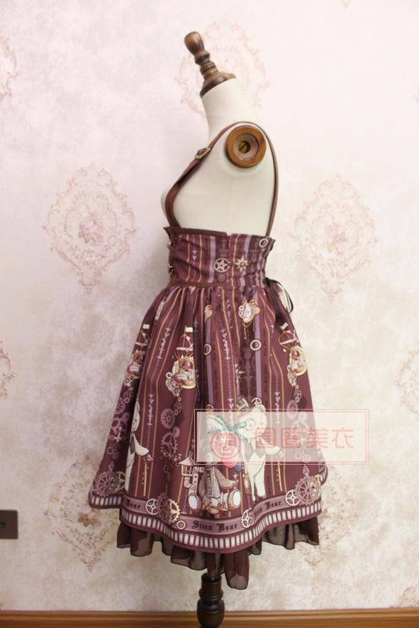 Alice Girl~ Steampunk Bear&Gear~ Lolita Salopette