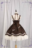 Halter Neckline Classic Lolita Jumper Dress -out