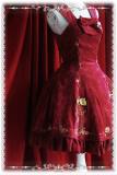 Infanta King and Nightingale Embroidery Velvet JSK Dress 4 Colors -OUT