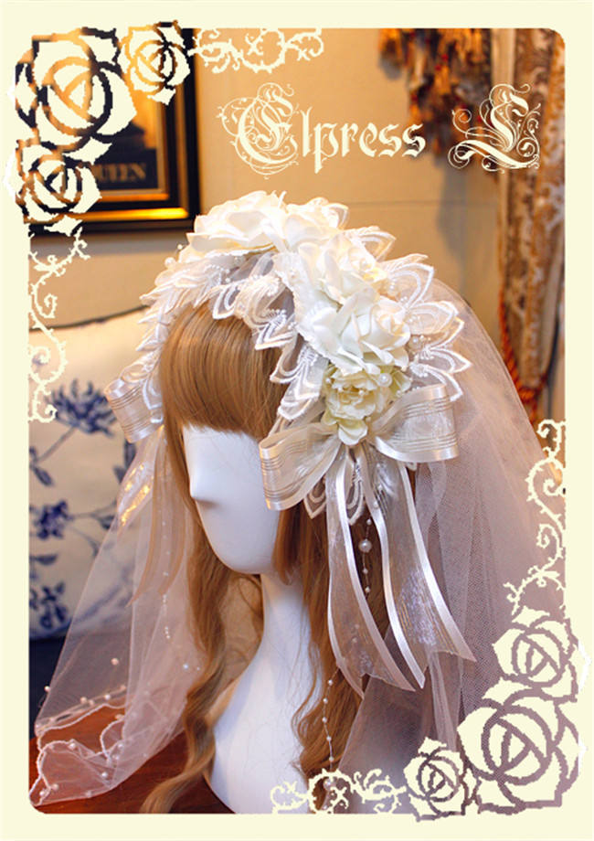 Elpress L Umbrella Leaf Lolita OP Dress out