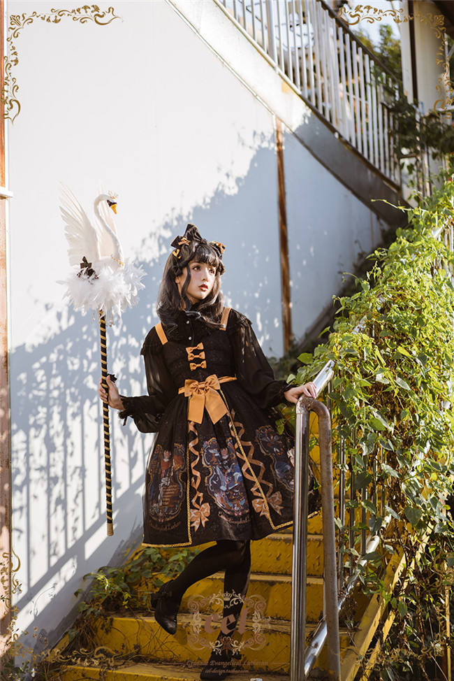 CEL The Dream of Wild Swans~ Elegant Lolita JSK 2 Versions