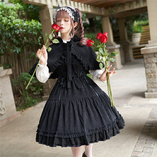 The Wolfing Red Riding Hat Thickening Lolita Jumper