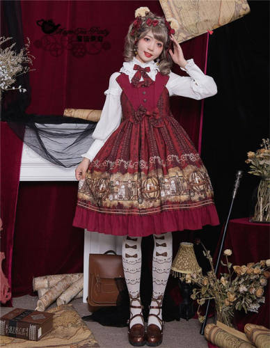 Magic Tea Party ~Mechanical Light Years~ Classical Lolita JSK -Ready Made