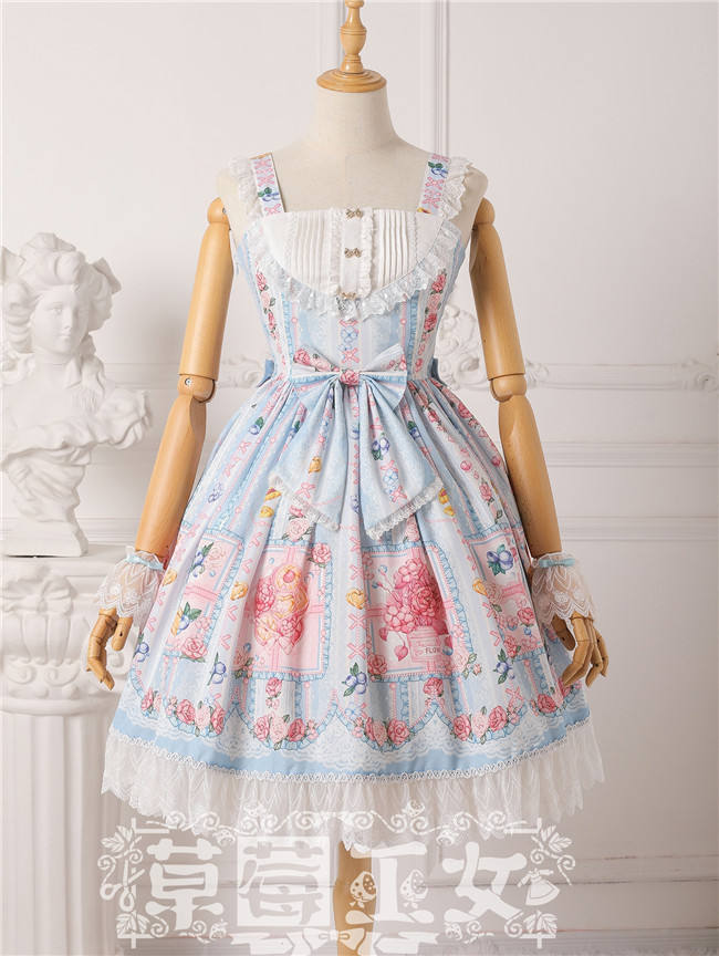 Strawbery Witch ~Blueberry Fruit~ Lolita JSK