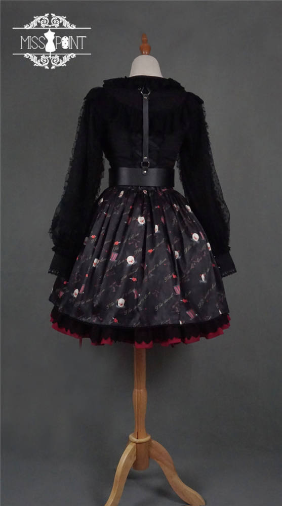 Miss Point ~Clown Daunting Night Lolita Blouse