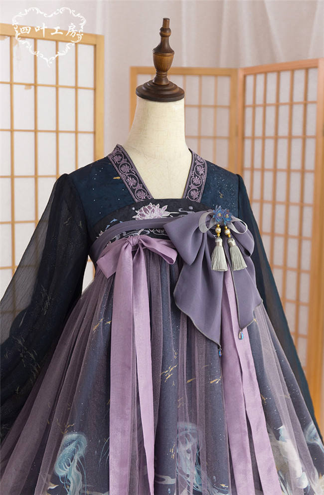 Epiphyllum Jellyfish Qi Lolita Dress Version I -Ready MADE