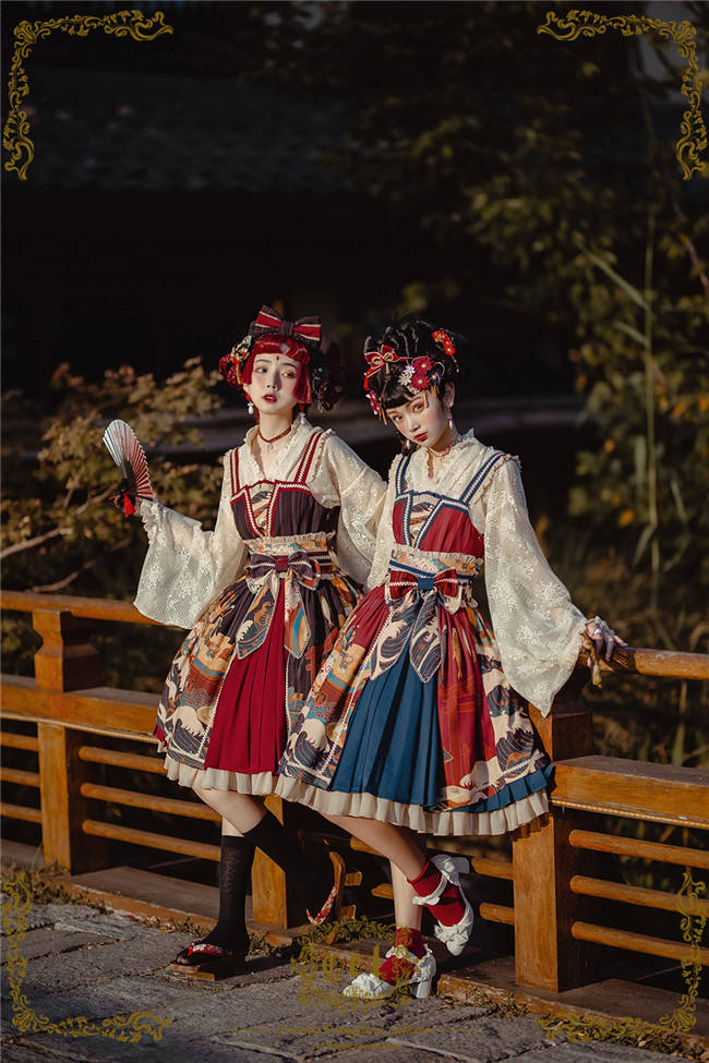 CEL Lolita ~Kaiseki Island Lolita JSK Normal Waist -Ready Made