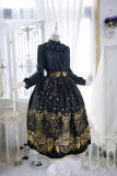 The Phantom of The Opera~ Vintage Winter Lolita Skirt out