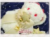 Cutie Creator ~Star Fall Night~ Snow Yarn Lolita Hairclip— out of stock