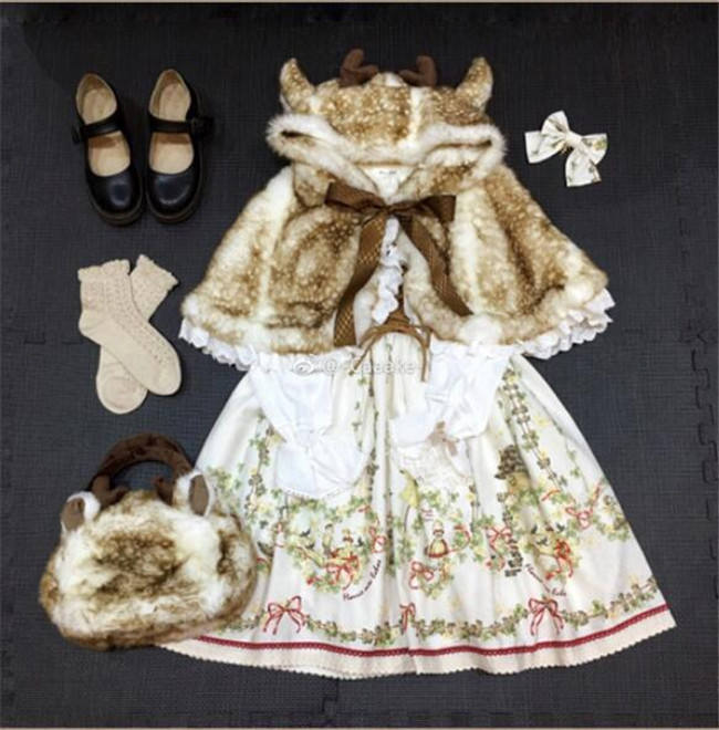 The Little Deer~ Sweet Cape/Bag -Pre-order Closed
