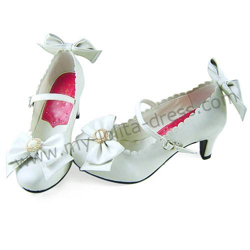 Elegant Bows Lolita Heels Shoes