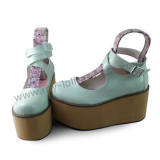 Ankle Belts Cream Color Sole Lolita Shoes