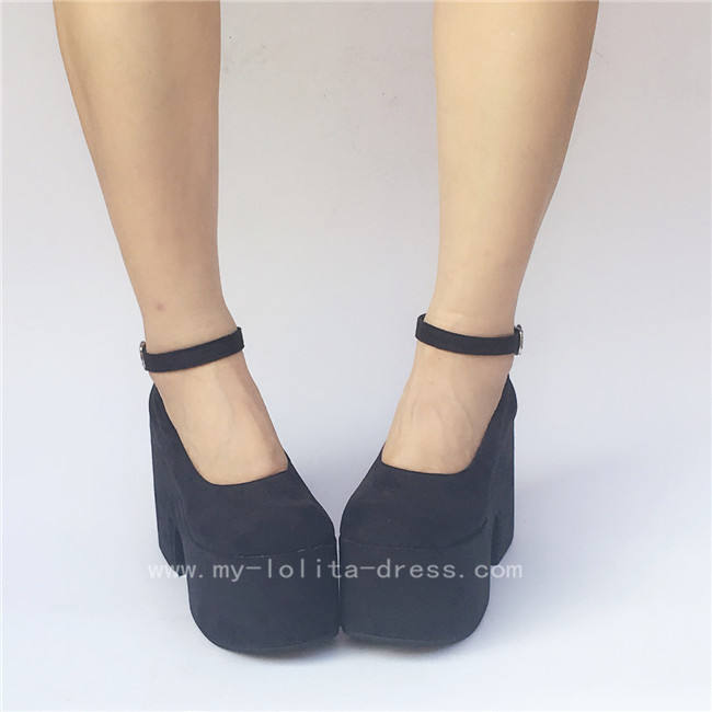 Lady's Sweet Cream White Lolita High Platform