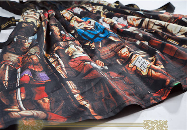 Surfacespell ~Rosary In the illusional Library~ Stained Glass Lolita JSK