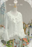 The Kingdom of Fairies~ Elegant Lolita Long Sleeves OP Dress - Short/Long Version Closed
