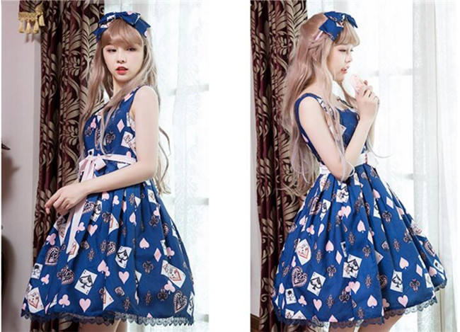 Sweet Summer Lolita Printed Jumper Size S in Stock