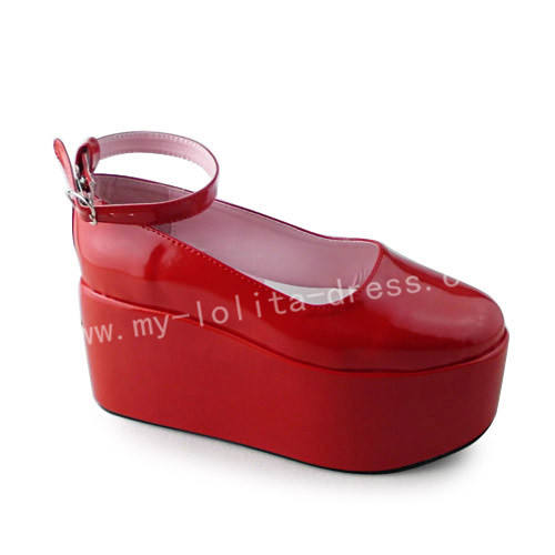 Lady's Sweet Cream White Lolita High Platform