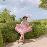Sweet Cotton Jacquard Lolita Jumper -Pre-order Closed