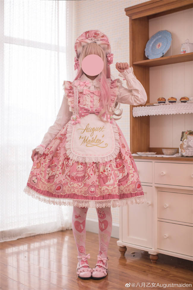 August Maiden ~Kittens & Berries Lolita Dresses -In Stock