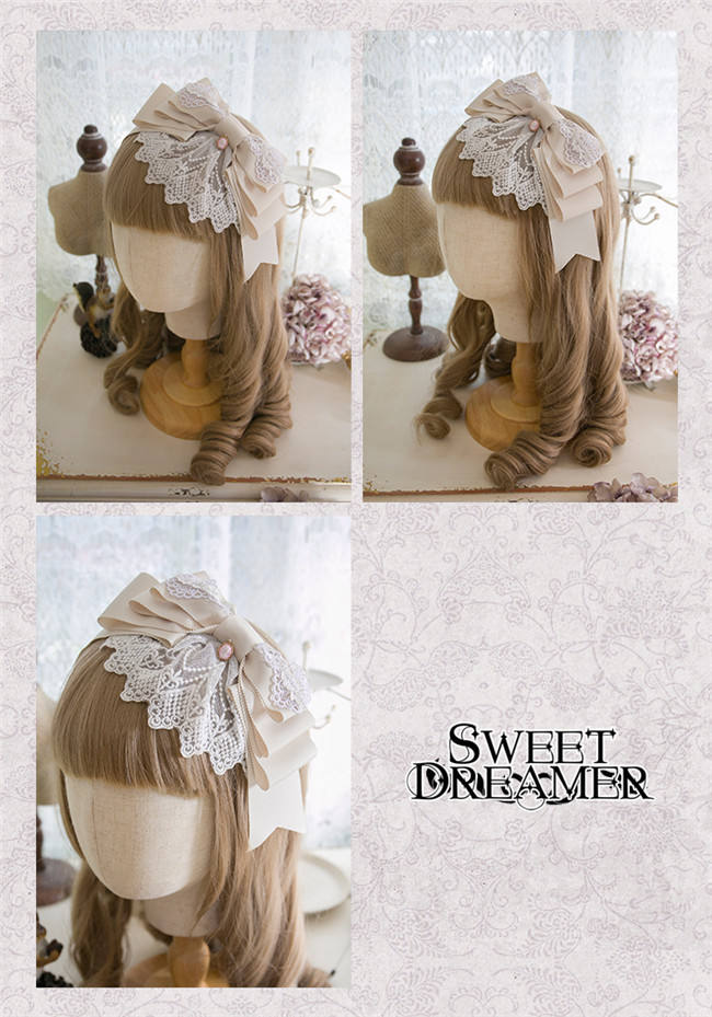 Cutie Creator  - Maiden's Prayer- Bow Lace Lolita Headbow