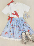 Spicy Crayfish~ Sweet Lolita Skirt- Pre-order Closed