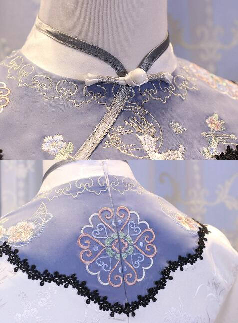 Hole Fairy Guide~ Qi Lolita OP Dress -Ready Made
