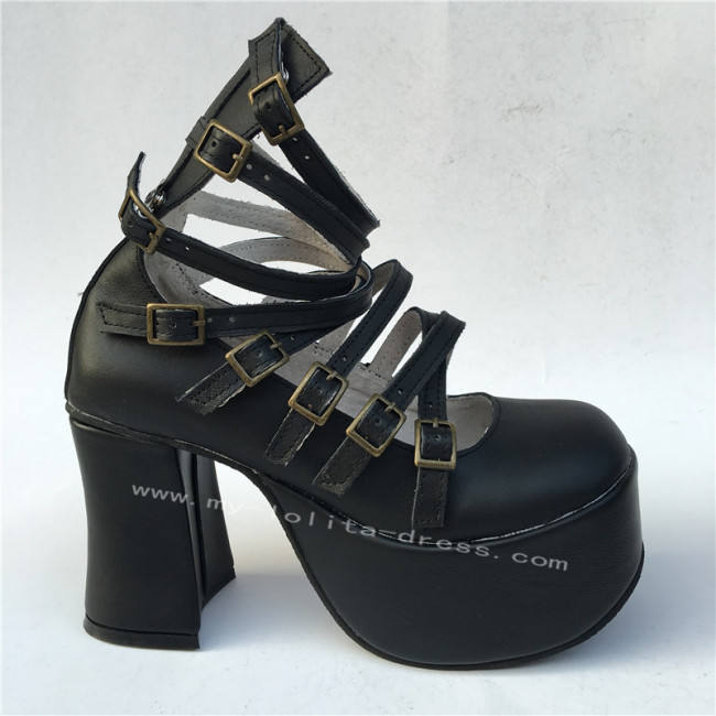 Elegant White Heels Lolita Shoes