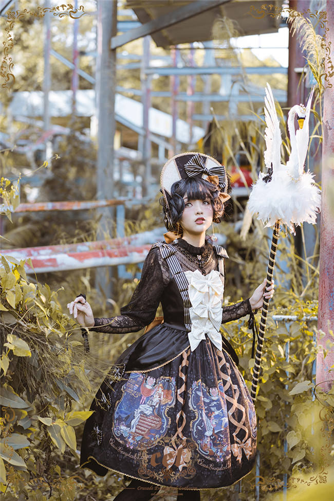 CEL The Dream of Wild Swans~ Elegant Lolita JSK 2 Versions