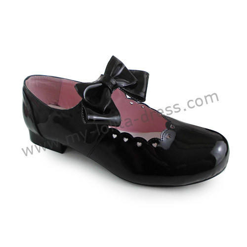 Glossy White 2.5CM Heel Princess Lolita Shoes