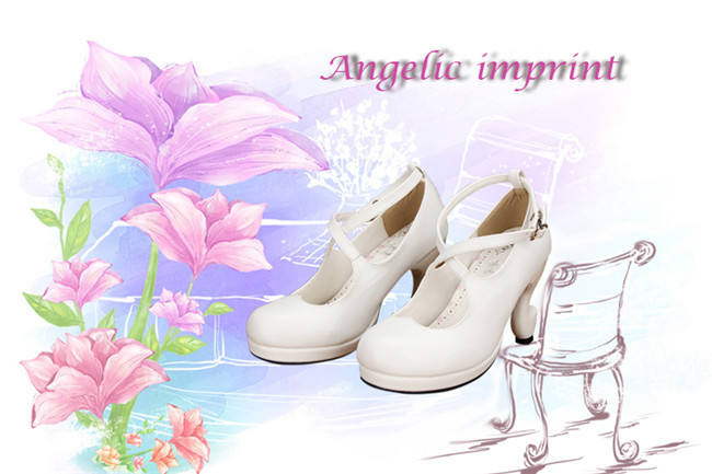 Angelic Imprint- Elegent Lolita Princess Heels Shoes