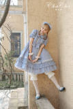 Chacha~ Classic Unicolor High Waist Lolita OP -out