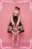 Diamond Honey - Sweet Cherry & Strawberry Lolita JSK Dress-out