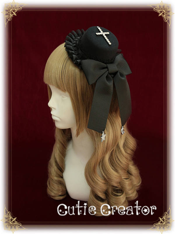 Cutie Creator ~Singular Canon~ Cross Lolita Minihat -In Stock