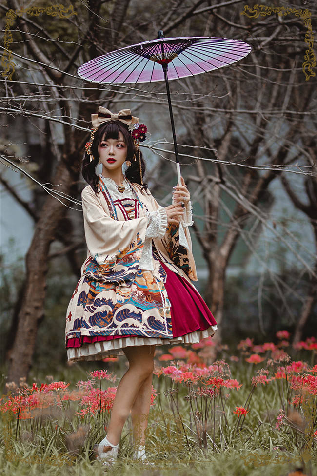 CEL Lolita ~Kaiseki Island Lolita JSK Normal Waist -Ready Made