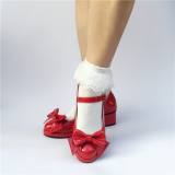 Bows Single Strap Lolita Shoes
