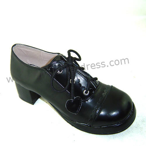 White Straps Lolita Shoes