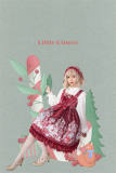 Christmas Rabbit~ Sweet Lolita High Waist JSK - The 3th Round Pre-order Closed