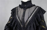 The Count~ Gothic Vintage Court Style Lolita Long Sleeves Blouse for Man/Woman