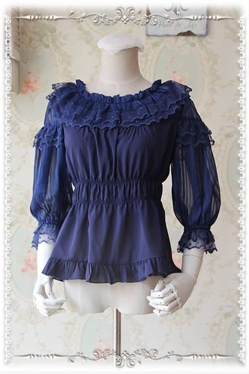 Infanta Sweet Chiffon Lolita Blouse