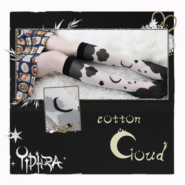 Yidhra Dream The Witch~Cotton Cloud~Lolita Knee-High Socks