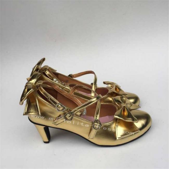 Antaina Tea Party Glitter Lolita Shoes