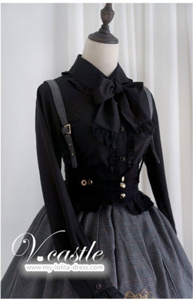 Vcastle - Gothic Lolita Long Sleeves Blouse