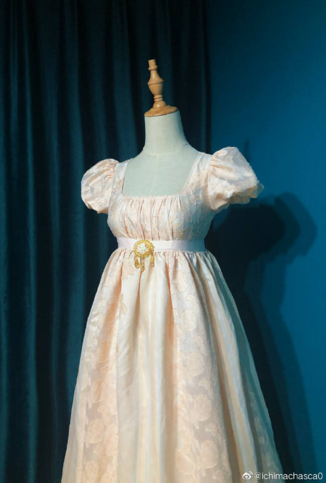 Juliet~ Gothic High Waist Jaquard Lolita OP