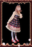 Strawberry Thousand Layer~ Sweet Lolita Jumper - In Stock