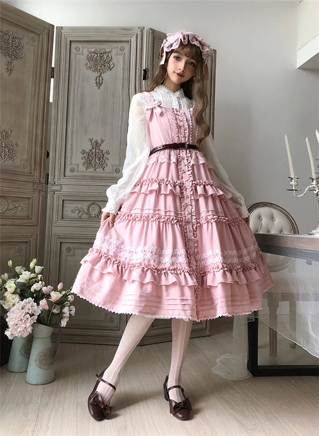 Little Dipper Mary~ Classic Front Open Design Lolita JSK Ready made-In Stock