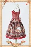 Mermaid ~ Dailywear Version Lolita Jumper Dress - Ready In Stock-OUT